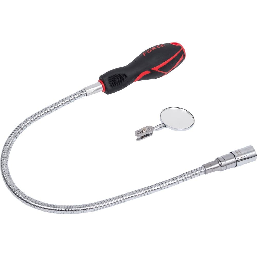 Изображение товара Зеркало на гибком удлинителе с магнитом и подсветкой FORCE 617L