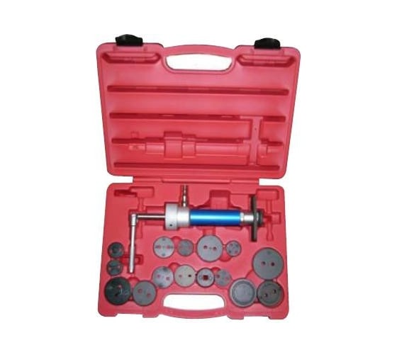 Изображение товара Набор приспособлений для возврата тормозных суппортов, с пневмоприводом, 16шт FORCE 65815