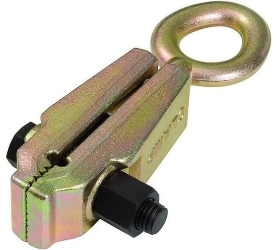 Изображение товара Плоскогубый узкий зажим для кузовных работ с рым-болтом, нагрузка 5т FORCE 62501