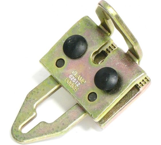 Изображение товара Зажим для кузовных работ с плоской и L-образной петлями, широкий захват 120мм, нагрузка 5т и 3т FORCE 62512