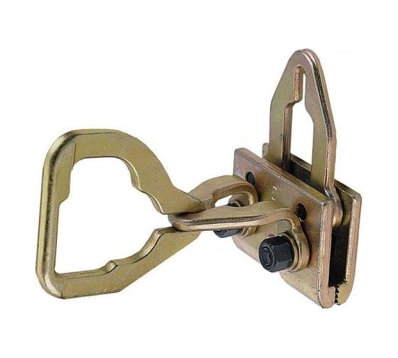 Изображение товара Зажим для кузовных работ с плоской, L-образной и подвижной петлями, широкий захват 120мм, нагрузка 5т и 3т FORCE 62513