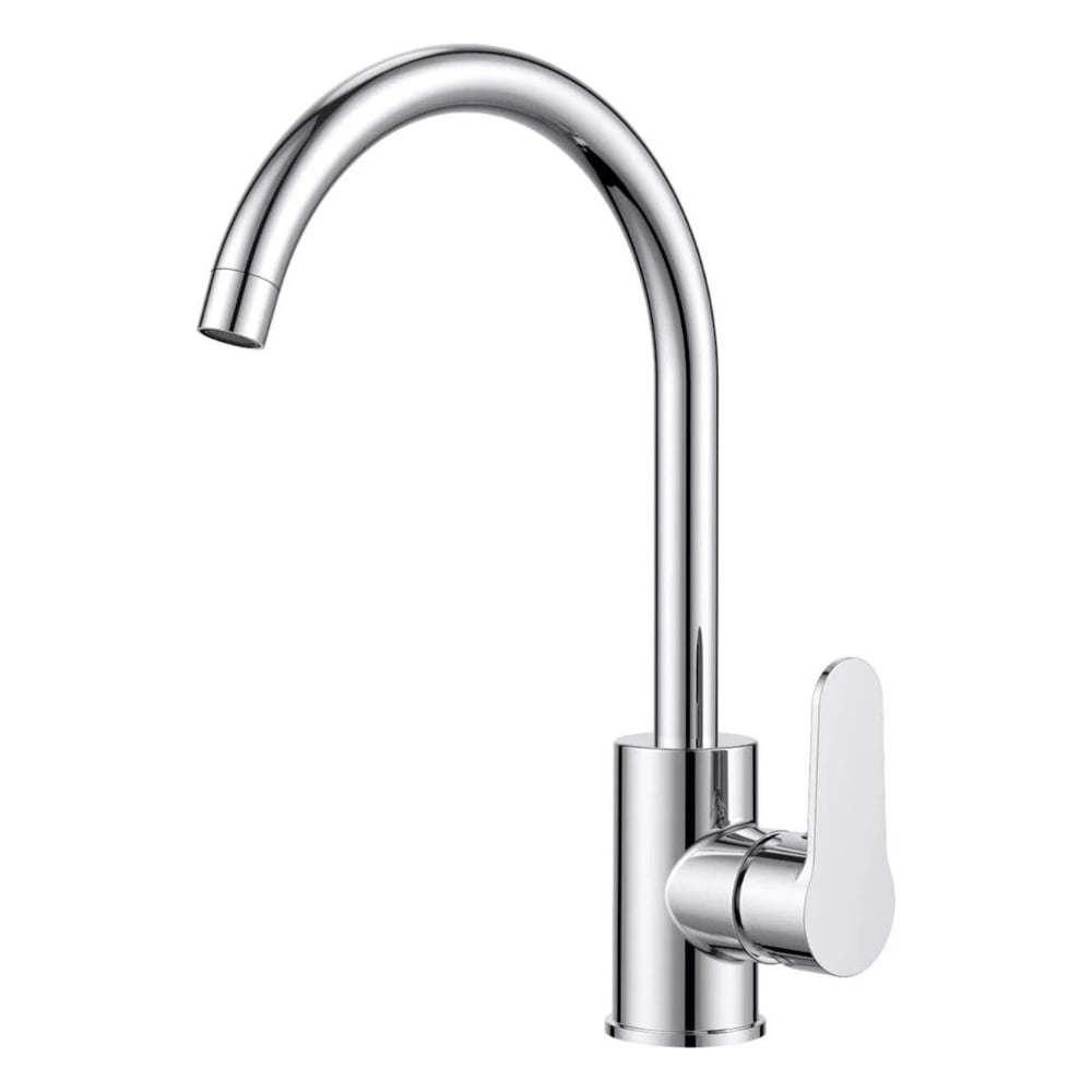 Изображение товара Смеситель для кухни Milardo глянцевый хром Poli с вращающимся изливом