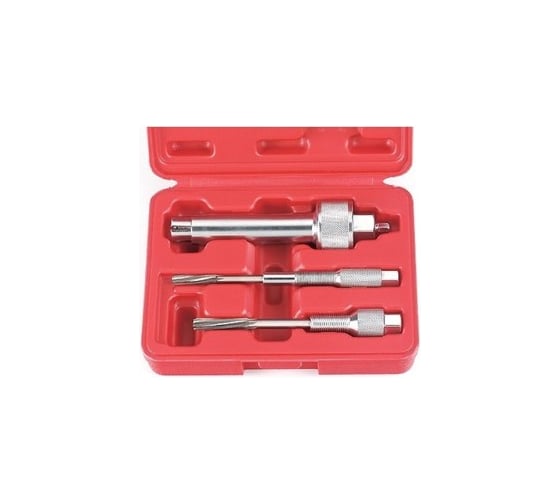 Изображение товара Набор для ремонта гнезда свечи накаливания системы подогрева воздуха, ключ 10мм, развёртки на 6 и 7мм FORCE 903G16