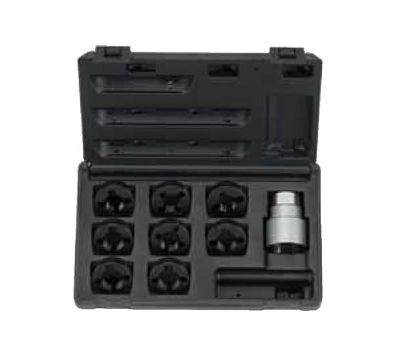 Изображение товара Набор для восстановления резьбы на колёсных шпильках М24, М22, М20, 13/16, 3/4, 10шт FORCE 909T5