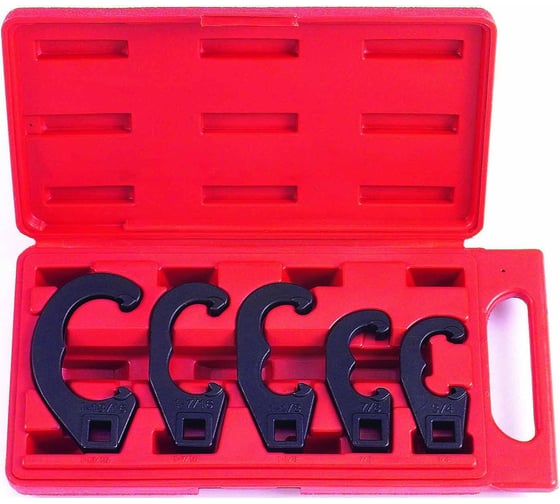 Изображение товара Набор ключей для регулировки рулевых тяг, под вороток 1/2, 5шт FORCE 905T1