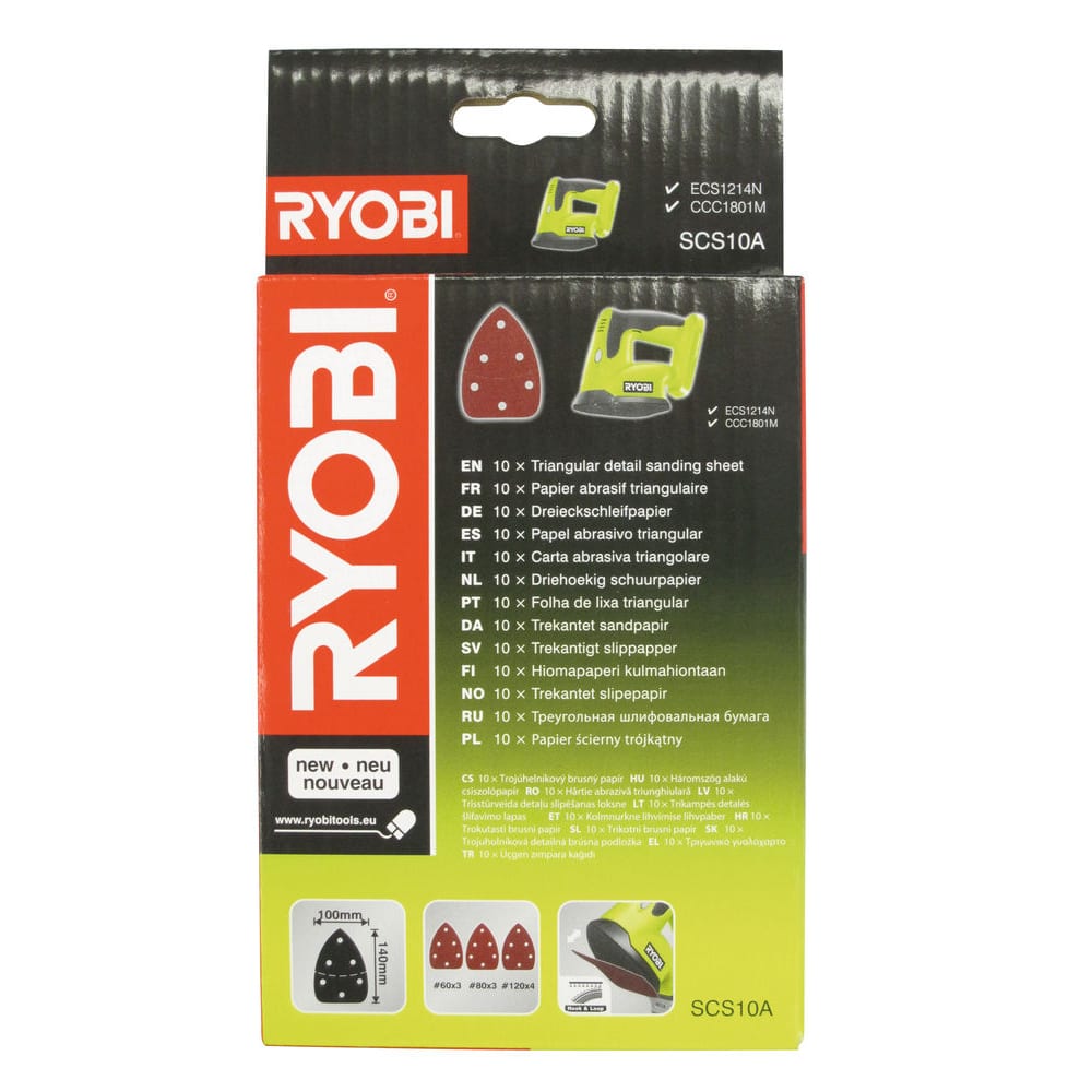 Шлифовальные листы Ryobi жидкость для снятия лака ноготок 110 мл