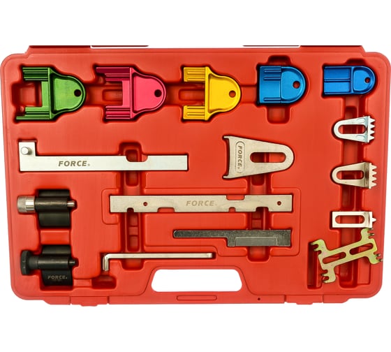 Изображение товара Набор фиксаторов распредвала и маховика ДВС 16шт FORCE 916G1