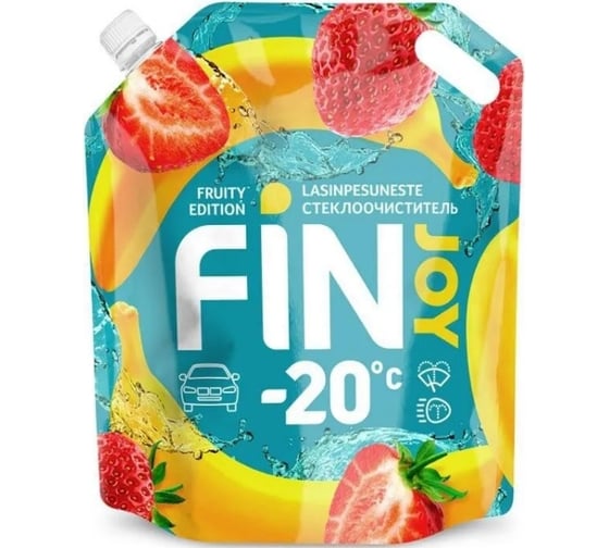 Изображение товара Жидкость в бачок омывателя ХИМИК FIN JOY FRUITY - 20С, banana (банан), 4 л X271856411