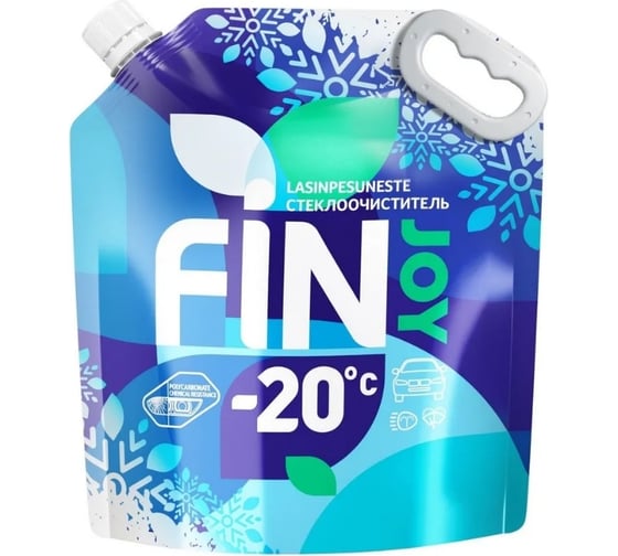 Изображение товара Жидкость в бачок омывателя ХИМИК FIN JOY INDIGO -20 С orbit (бабл гам) 4л X281413411 66100818