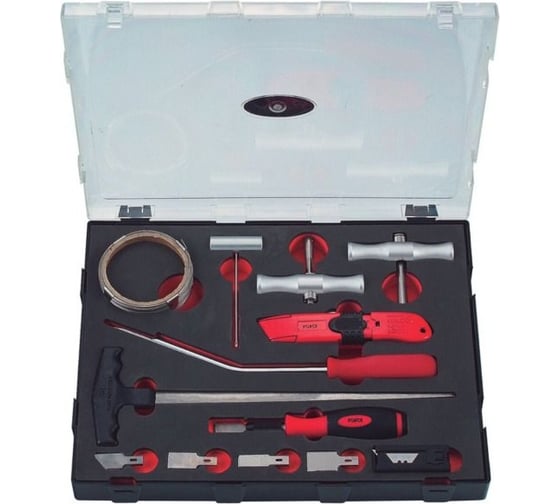 Изображение товара Набор для демонтажа автостекол 13шт FORCE K913M1