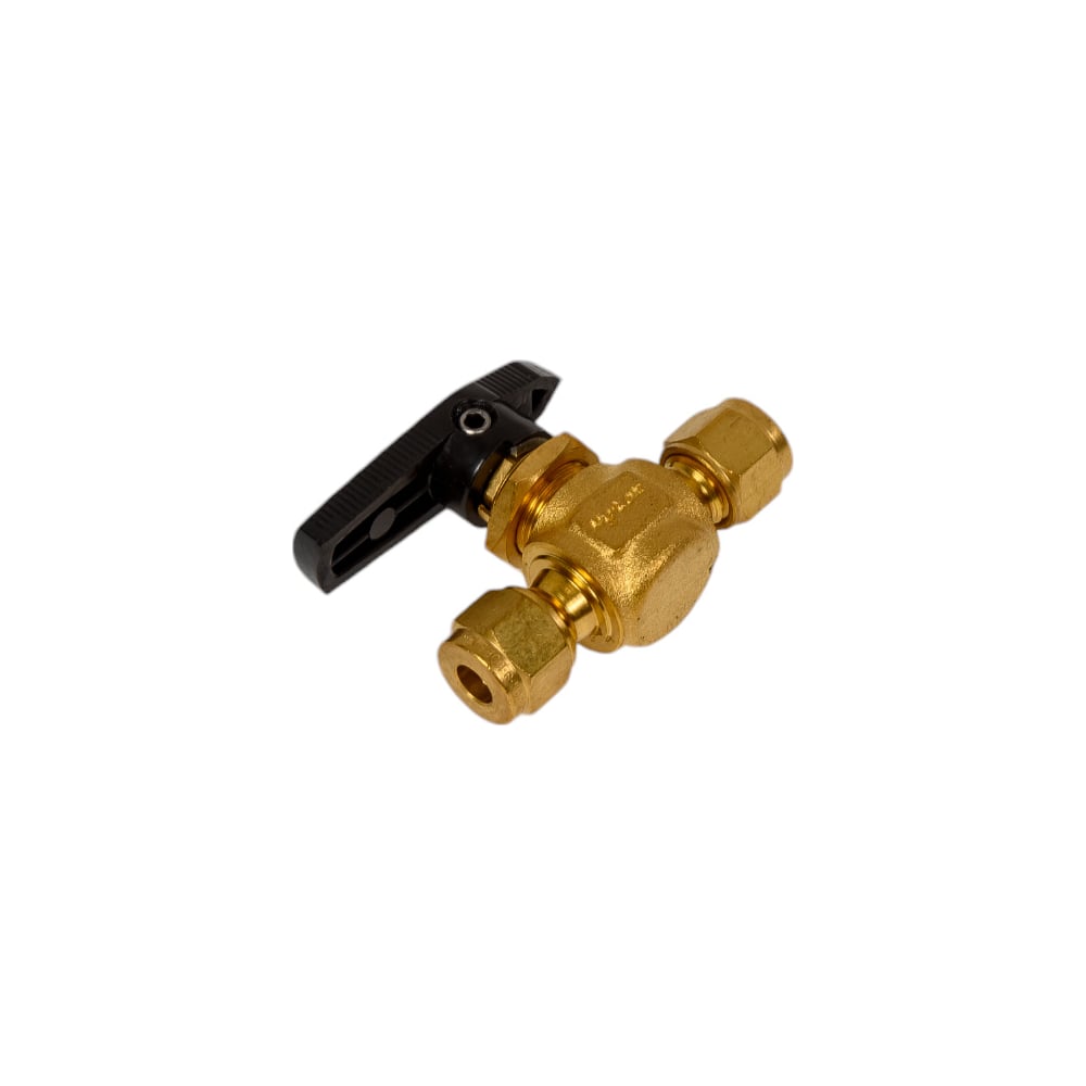 Изображение товара Шаровой кран Hy-Lok 112 серии из латуни, проходной, 6мм - 6мм B1V-H-6M-BRAS