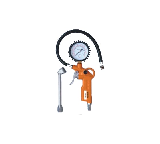 Изображение товара Пистолет с манометром для подкачки шин Кратон TIG-02 3 01 02 035