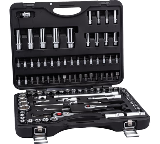 Изображение товара Набор головок и приспособлений FORCE 1/2 1/4 108 предметов 41082R