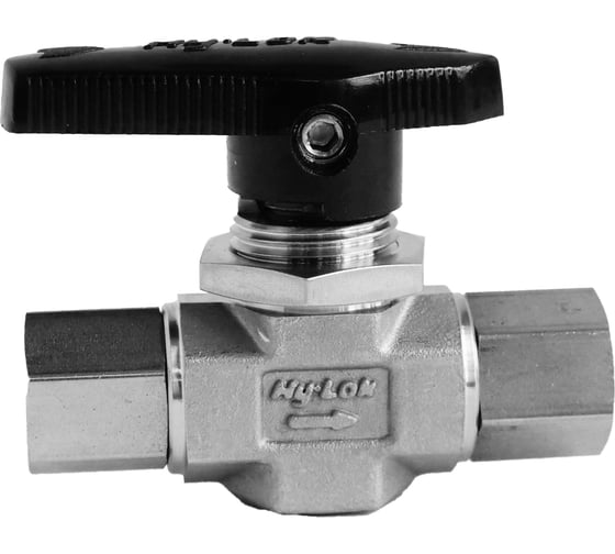 Изображение товара Шаровой кран Hy-Lok 102 серии, проходной, NPT 1/4" внутр. - NPT 1/4" внутр HB2-F-4N-PK