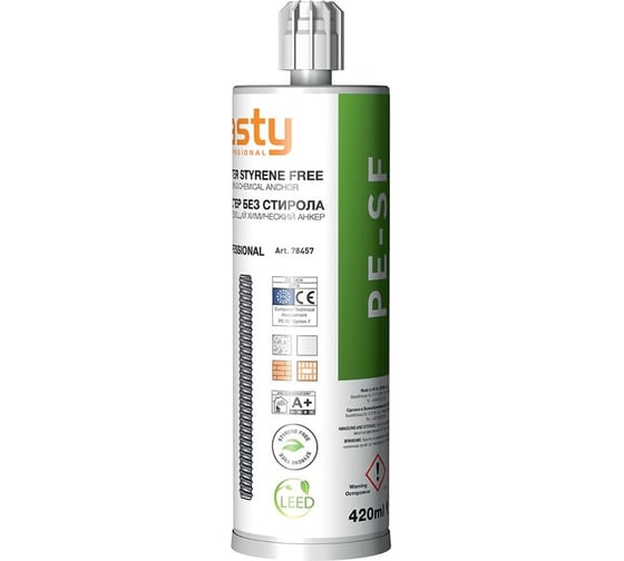 Изображение товара Fasty PE-SF картридж 420 мл + 2 смесителя 78457