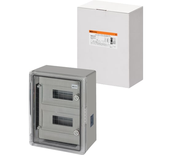 Изображение товара Бокс TDM ELECTRIC ЩРН-П-24 модуля, прозрачная крышка, ABS, IP65, от -45 до +75 С, навесной, (300x400x170) SQ0933-0216