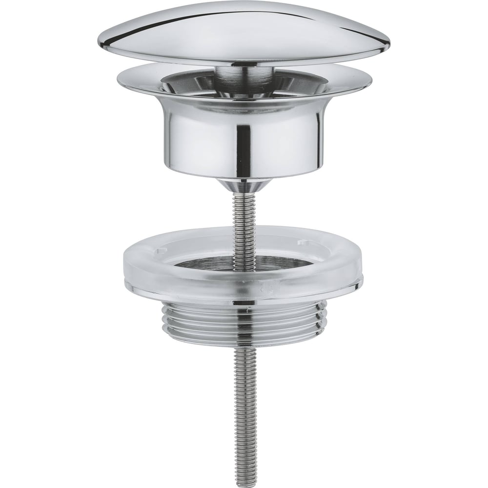 Изображение товара Донный клапан для раковины GROHE (без функции перекрывания слива) 1 1/4 дюйма 65808000 Изображение товара Донный клапан для раковины GROHE (без функции перекрывания слива) 1 1/4 дюйма 65808000
