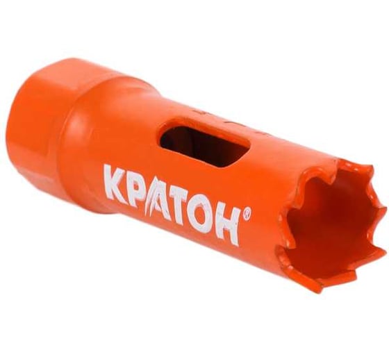 Изображение товара Коронка универсальная биметаллическая Кратон ф16 мм. 1 04 06 001