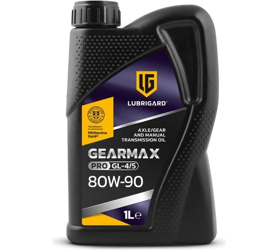 Изображение товара Трансмиссионное масло Lubrigard GEARMAX PRO GL-4/5, 80W-90 LGPGRM458090TC12