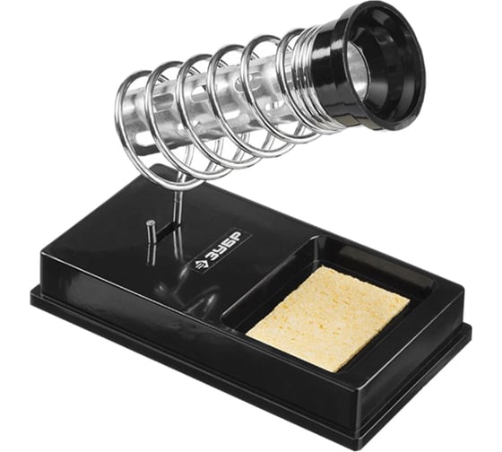 Изображение товара Подставка МАСТЕР для паяльников, пластик Зубр 55465