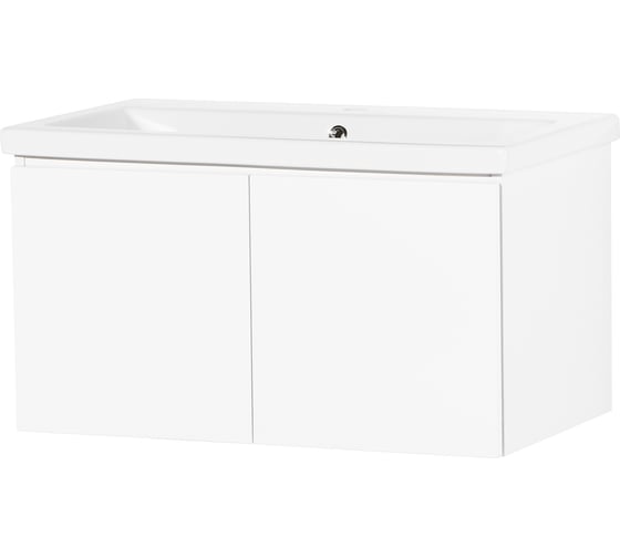 Изображение товара Тумба под умывальник Акваль марта, 80 см. МАРТА.80.80.00.N