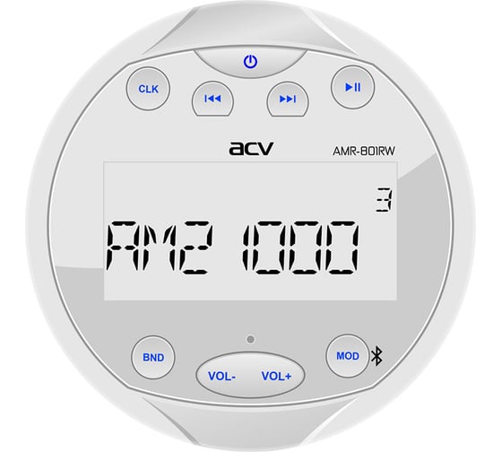 Изображение товара Морская магнитола ACV AMR-801RW