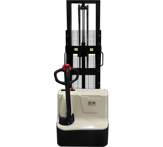 Изображение товара Самоходный электрический штабелер PROLIFT &, г/п 1200 кг, высота подъема 3500 мм, АКБ 120 Ач, SDR1235 M2