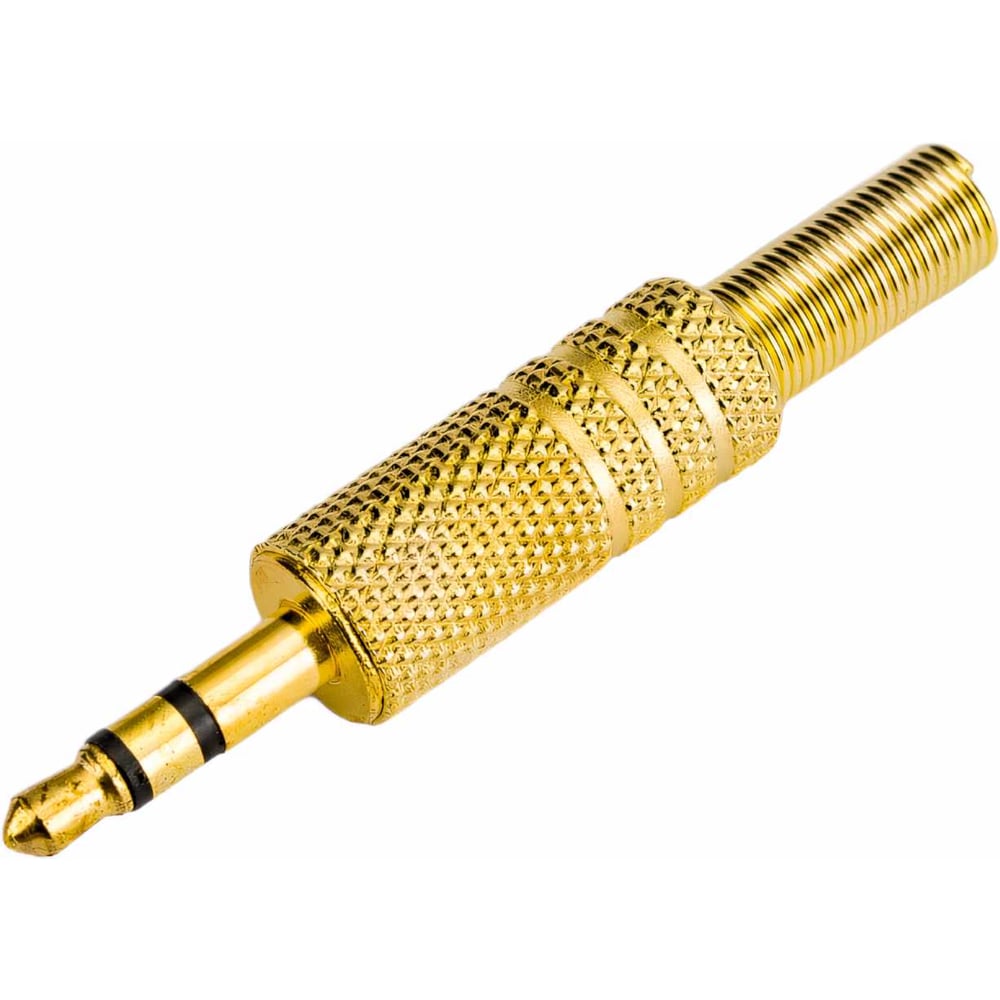 Изображение товара Аудио разъем Pro Legend 3,5мм штекер стерео металл позолоченный PL2350