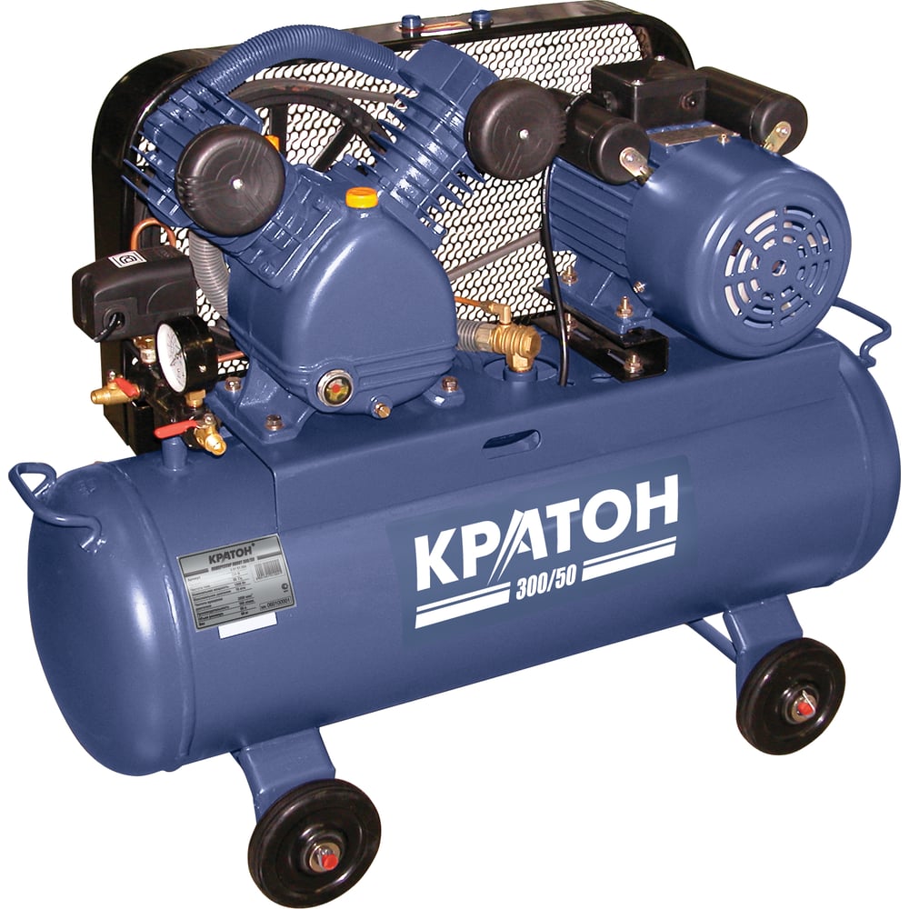 Изображение товара Компрессор с ременной передачей Кратон AC 300/50 3 01 01 004