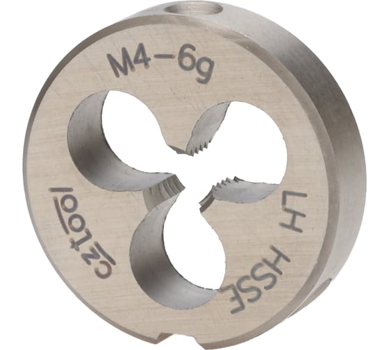 Изображение товара Плашка Bucovice Tools левая М4 шаг 0.7мм HSSE-VA 20x5мм 291040