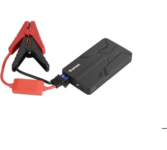 Изображение товара Пуско-зарядное устройство Ермак 14.8 В/2000 мАч, пиковый ток 600 А, 3.7 В/8000 мАч, 2 А 721-009