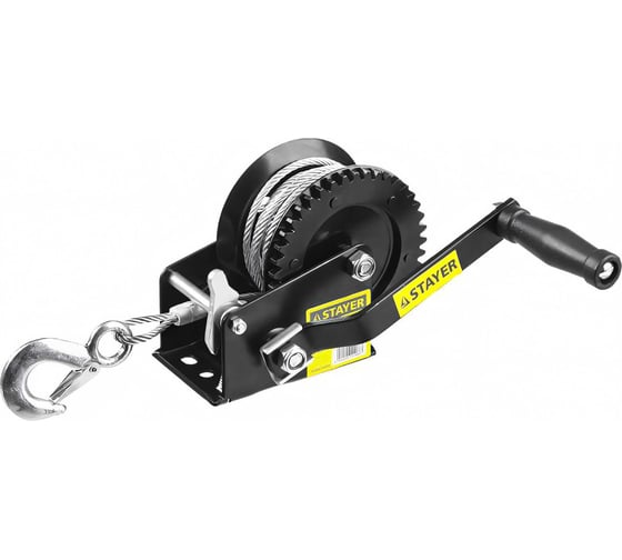 Изображение товара Ручная барабанная лебедка Stayer MASTER 0,45т, 8м 43112-0.5