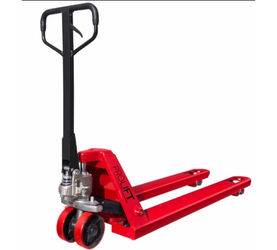 Изображение товара Гидравлическая тележка PROLIFT AC 25, грузоподъемность 2500кг, колеса полиуретан, вилы 1150x550мм