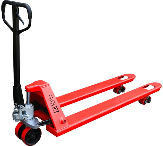 Изображение товара Гидравлическая тележка PROLIFT AC 25, грузоподъемность 2500кг, колеса полиуретан, вилы 1500x550мм