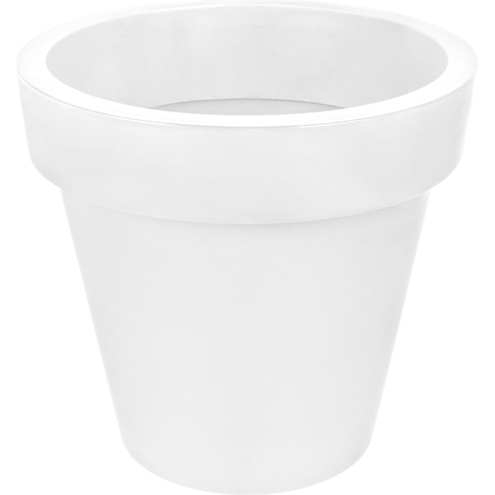 Изображение товара Горшок для цветов Econova Fulya, 50 л, белый