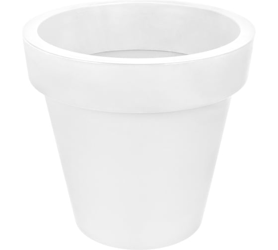 Изображение товара Горшок для цветов Econova fulya, 50 л, белый 411250116