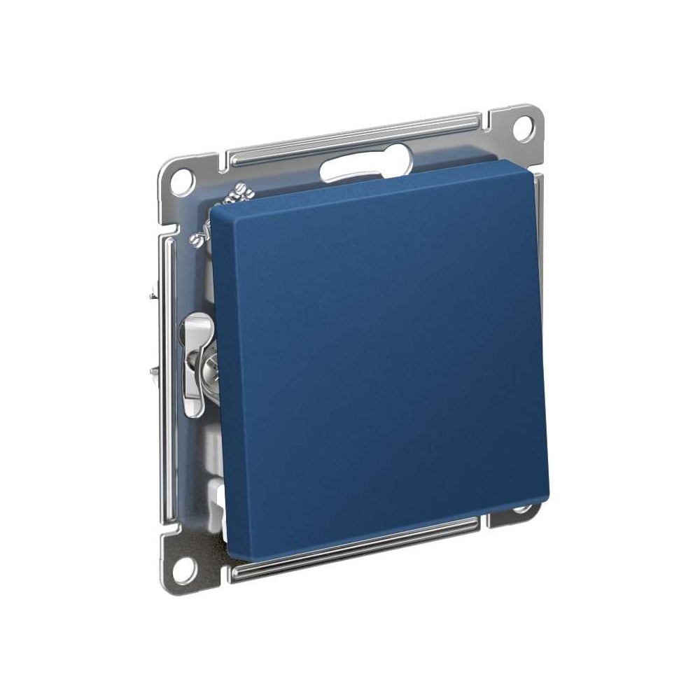 Изображение товара Выключатель Systeme Electric Atlasdesign аквамарин с самовозвратом