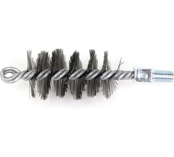 Изображение товара Ерш для очистки котлов, теплообменников, дымоходов SIT д45x95x160 сталь 0,35, посадка м12 резьба 1905