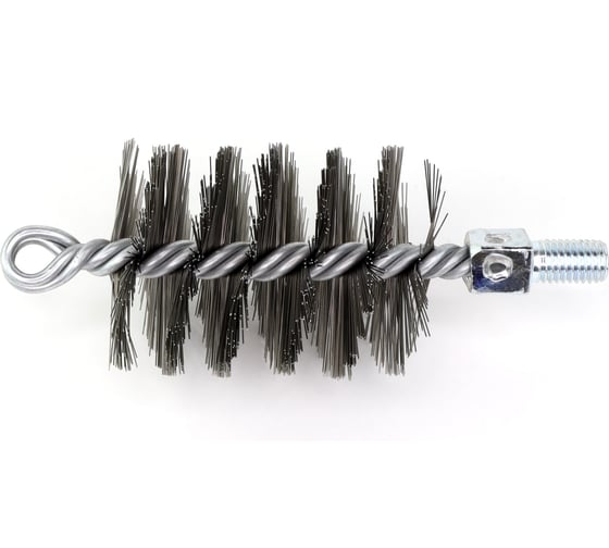 Изображение товара Ерш для очистки котлов, теплообменников, дымоходов SIT д60x95x160 сталь 0,35, посадка м12 резьба 1908