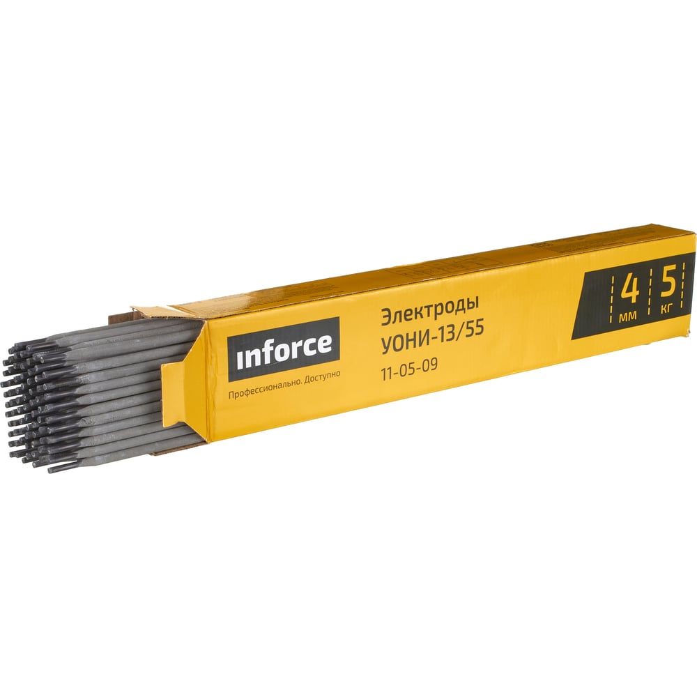 Изображение товара Электроды УОНИ-13/55 4 мм 5 кг для сварки углеродистых сталей