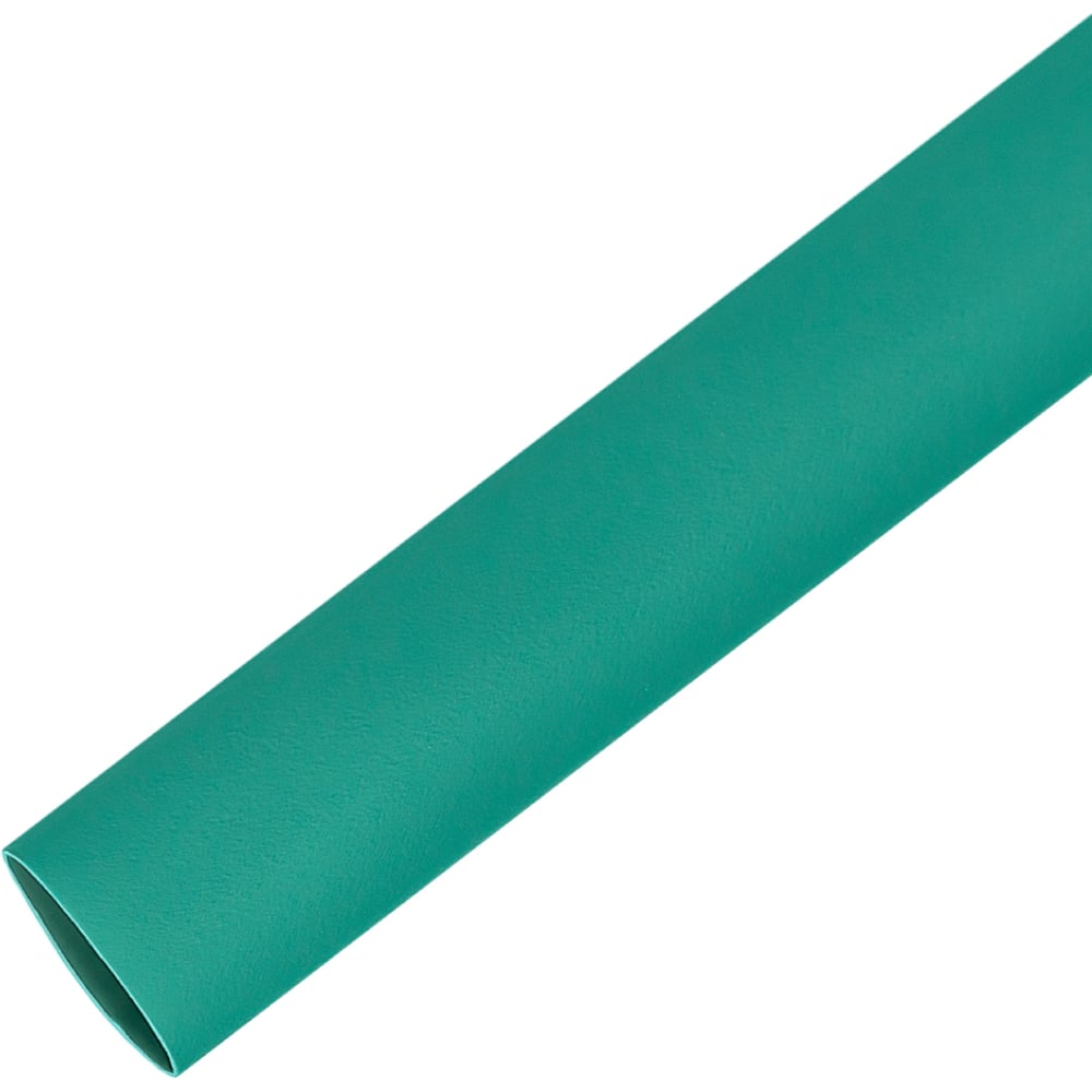 Изображение товара Термоусаживаемая трубка TDM ELECTRIC 12,7/4,3 зеленая с клеевым слоем 1м
