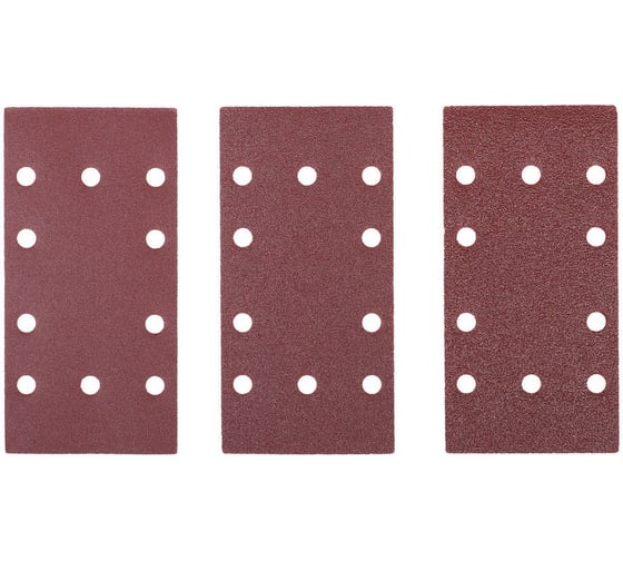 Изображение товара Набор шлифлистов (188х95 мм; Р60/100/150; 10 шт.) Ryobi TSA10 5132002610