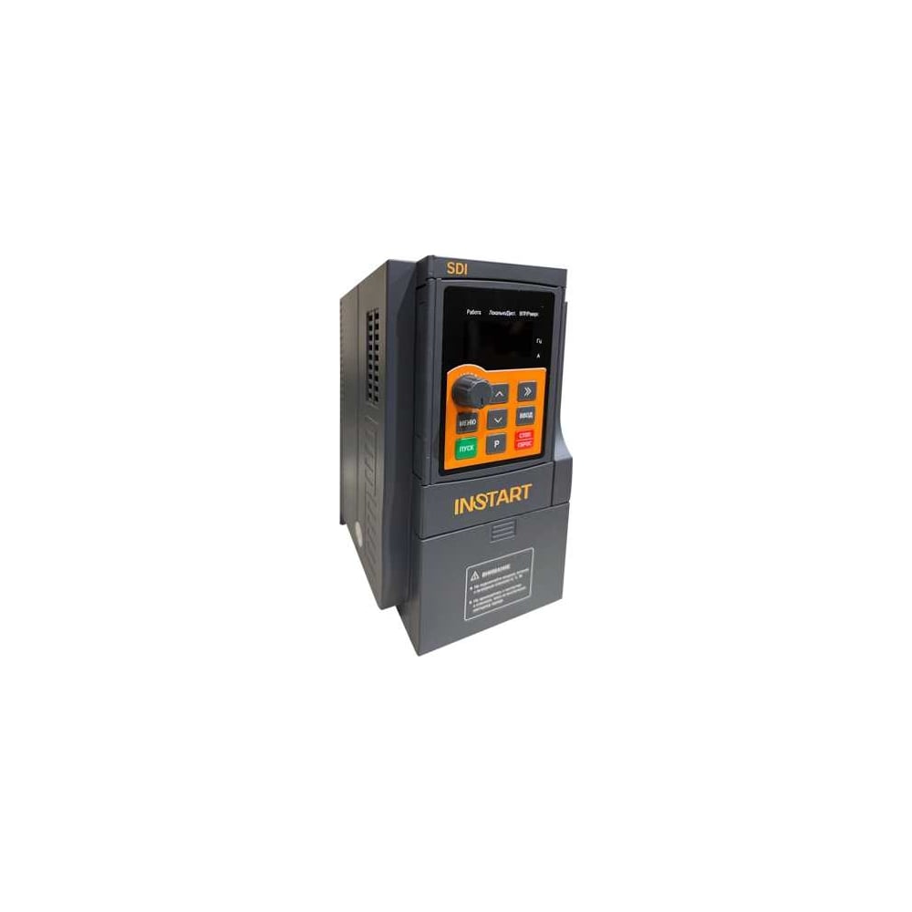 Изображение товара Преобразователь частоты INSTART sdi-g4.0-4b 4квт, 8.5а, 3ф, 380в, 50гц/60гц, ip20, с панелью управления 000 30800