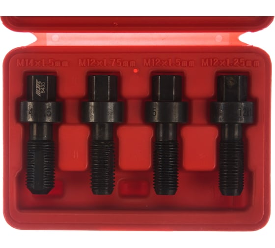 Изображение товара Набор метчиков для восстановления резьбы ступицы колеса JTC-5433