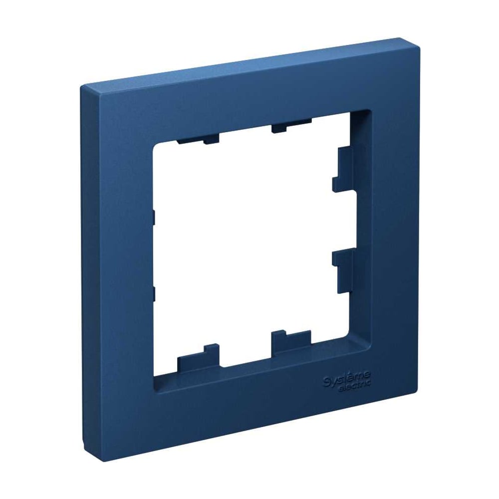 Изображение товара Рамка электрическая 1-местная Atlasdesign аквамарин IP20 для кабель-каналов