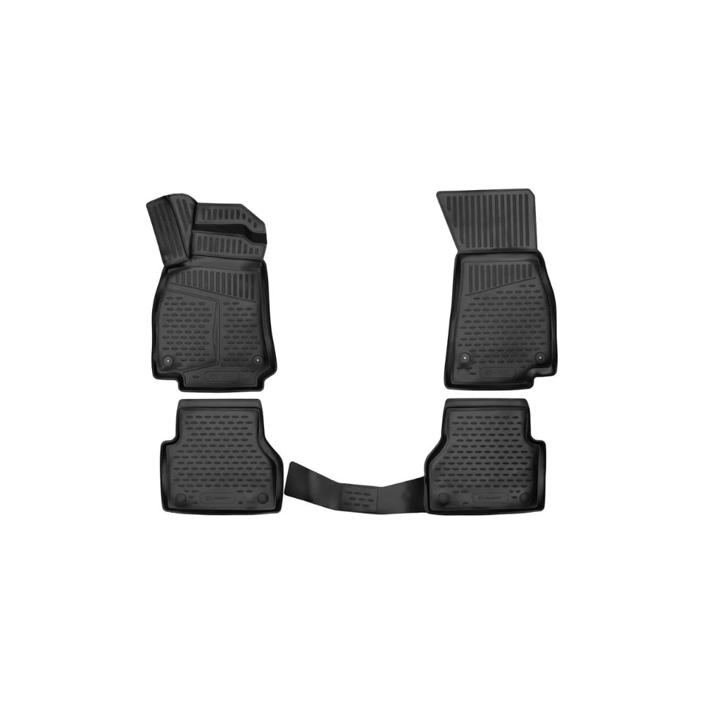 Изображение товара Коврики в салон Element 3D для AUDI A6 V(C8) Allroad 2018+ 4 шт полиуретан черный