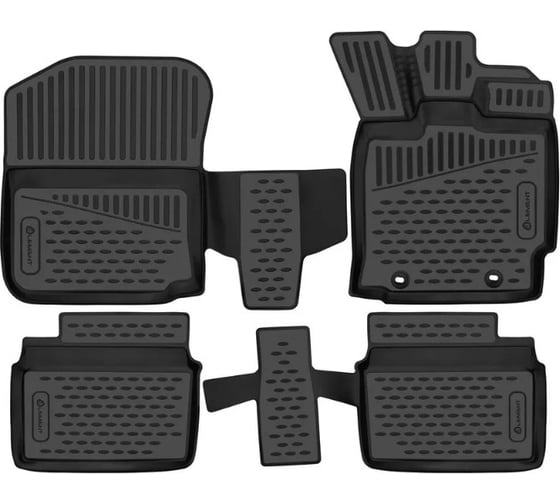 Изображение товара Коврики в салон Element 3D подходят для TOYOTA Passo (III) 2016-, П.Р. хб, 4 шт., полиуретан / Тойота Пассо ELEMENT3DA36135210k