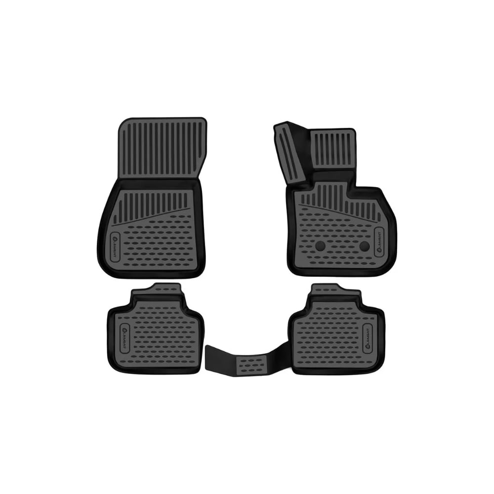 Изображение товара Коврики в салон Element 3D для BMW X1 2015-2021, полиуретан, 4 шт.