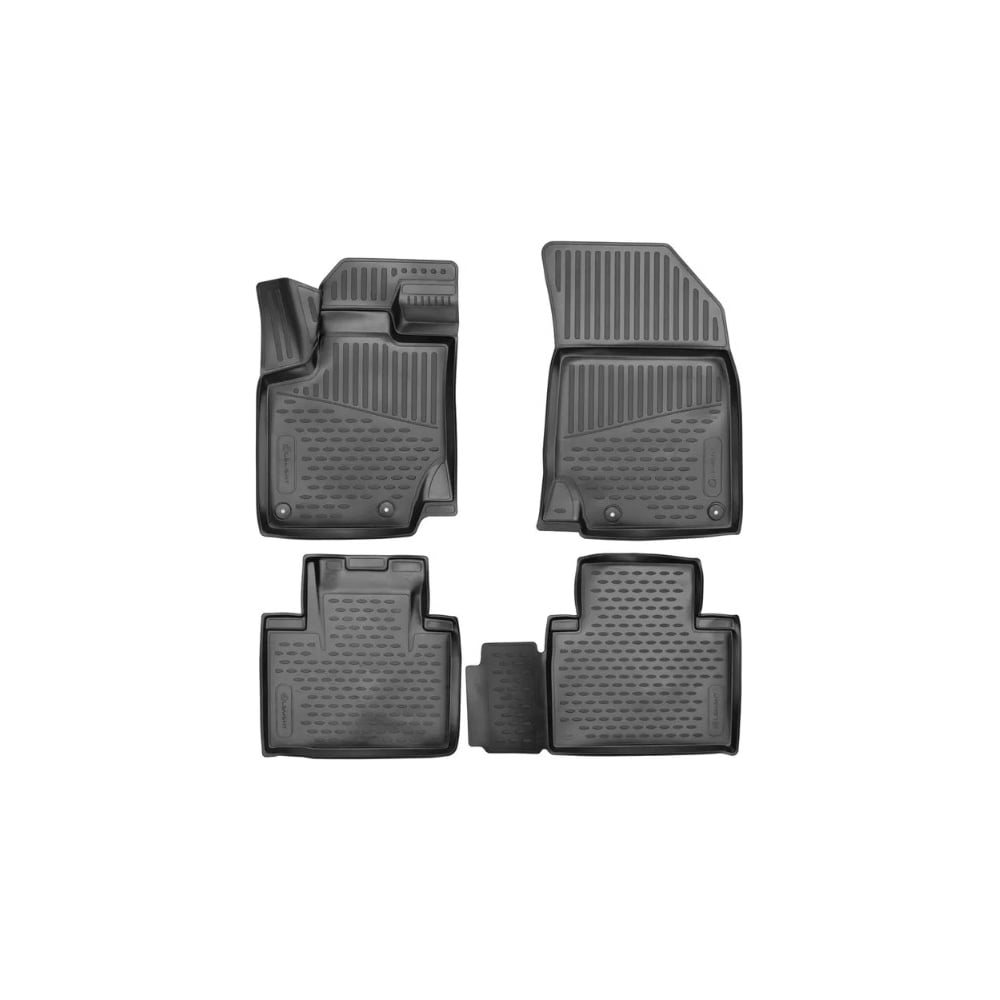 Изображение товара Коврики в салон Element 3D для GEELY Atlas Pro 2021 - 4 шт. полиуретан черные