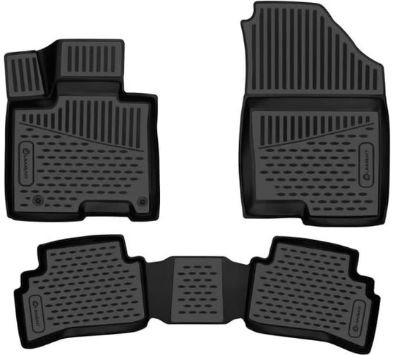 Изображение товара Коврики в салон Element 3D подходят для HYUNDAI Tucson (IV) 2020-, Европа, 3 шт., полиуретан / Хендай Туксон ELEMENT3DAN0352210